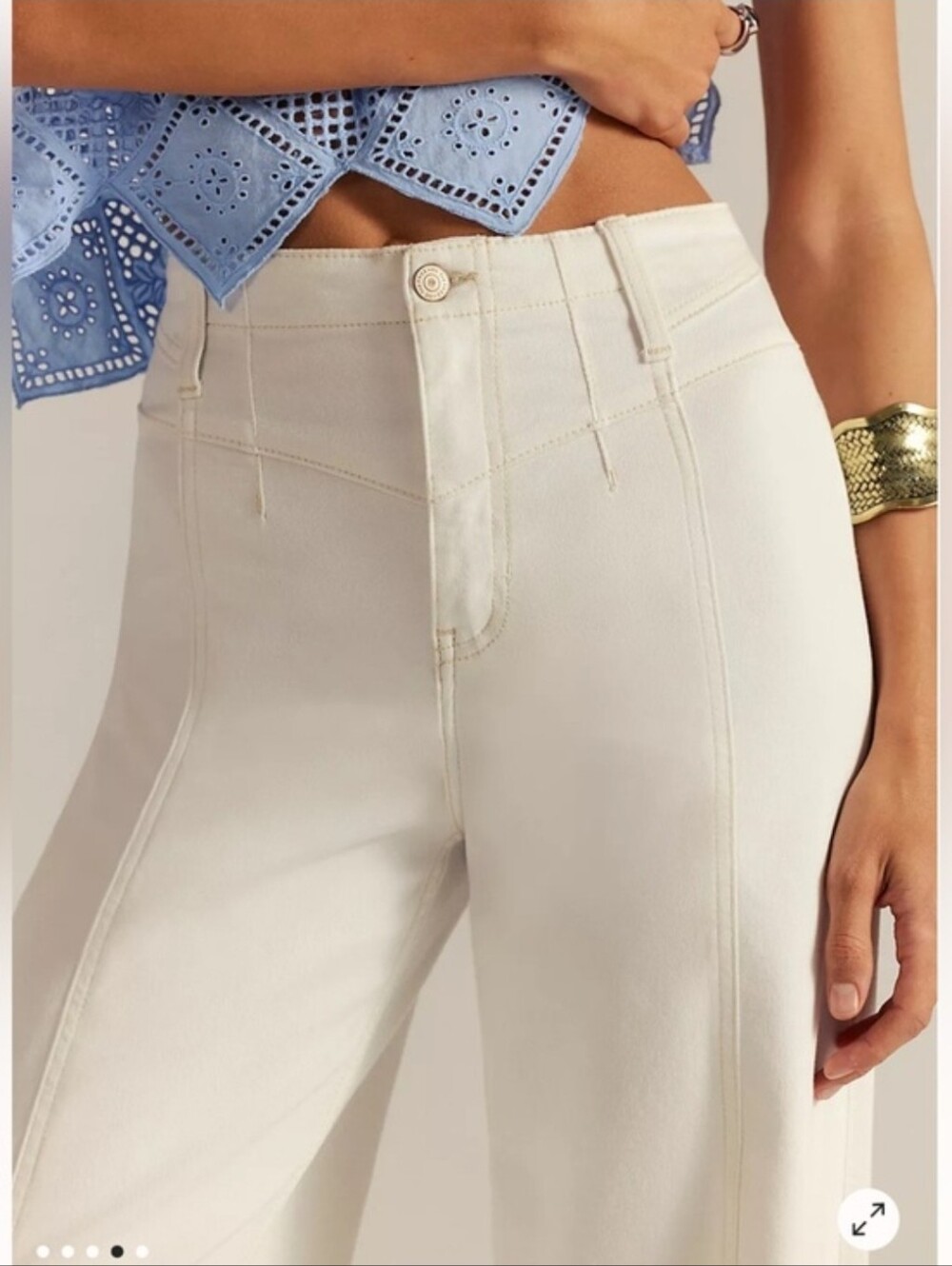 NWT Free People We the Free Libre Wide-Leg Jeans 27 - Picture 2 of 6